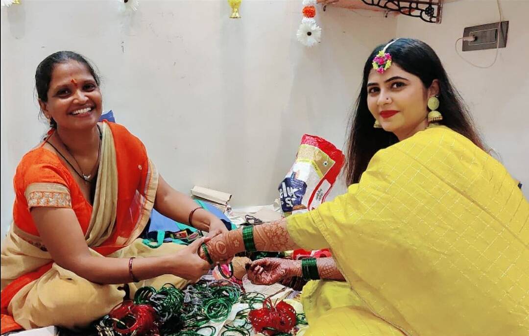 Veena Jagtap Sister Wedding Photos