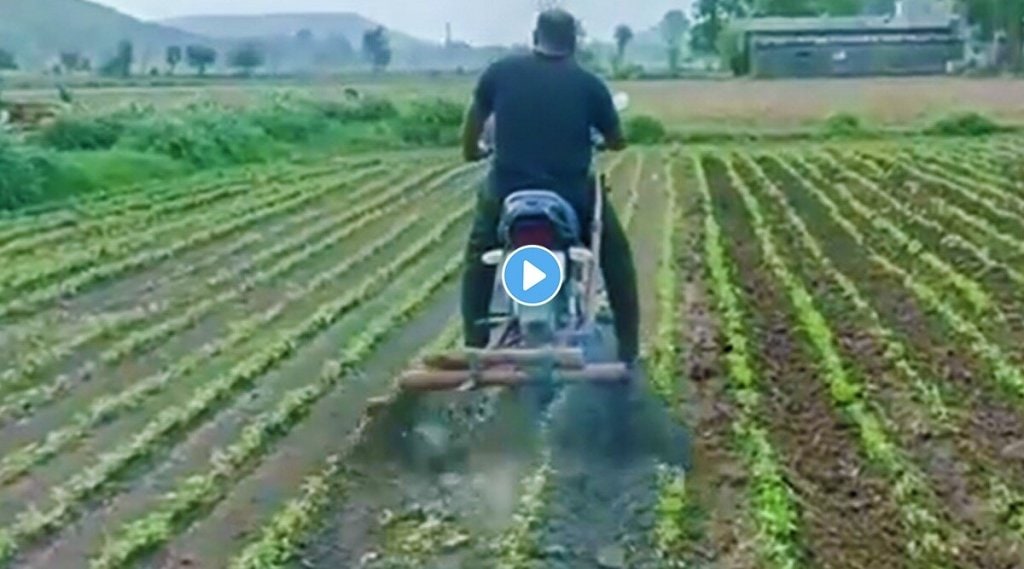 farmer-plow-field-with-bike