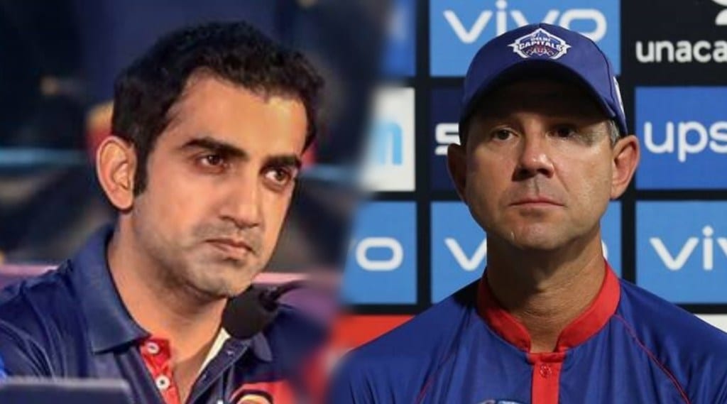 Gautam Gambhir got angry at Ricky Ponting