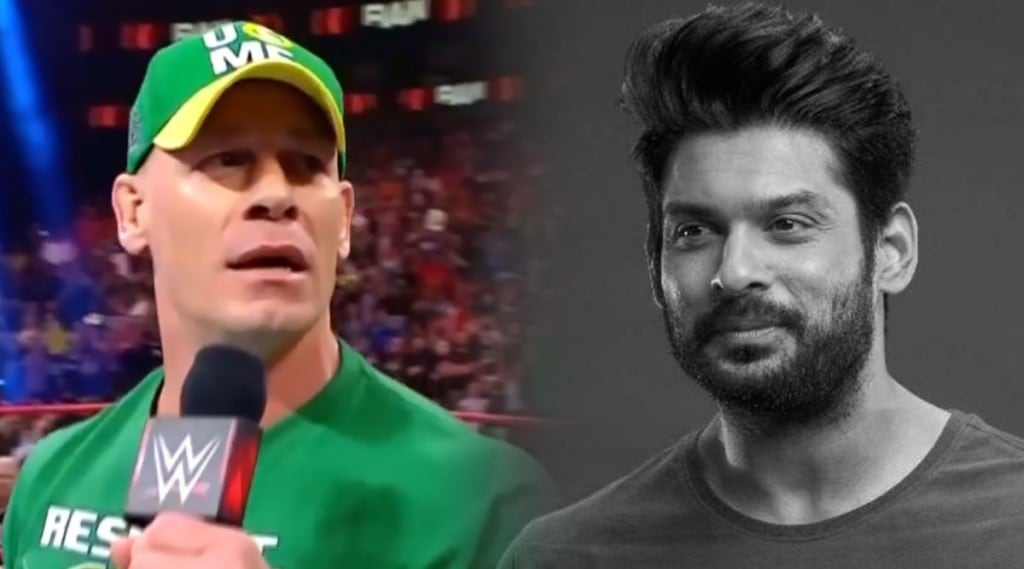 wwe superstar john cena post sidharth shukla photo instagram