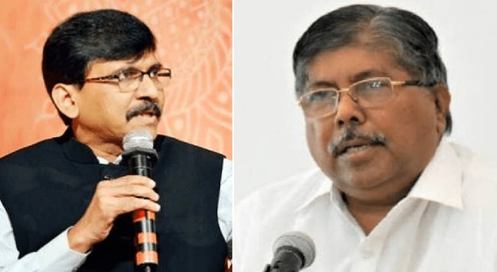 sanjay raut on chandrakant patil