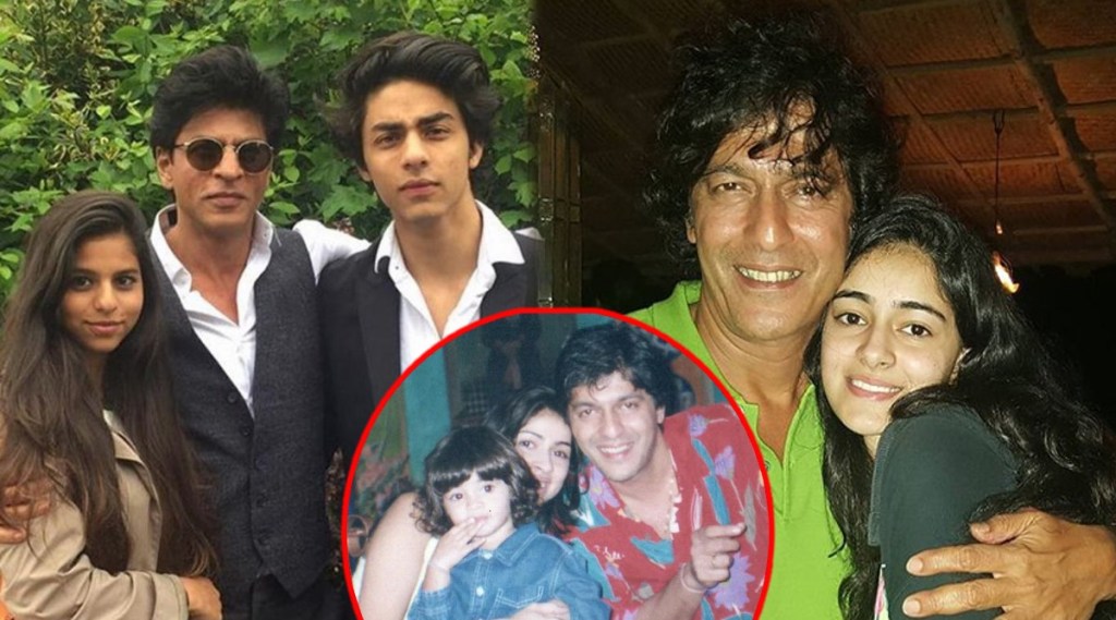 Aryan shahrukh khan chunky pandey ananya pandey