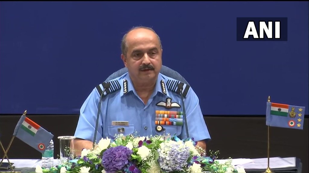 IAF Chief V R Chaudhari