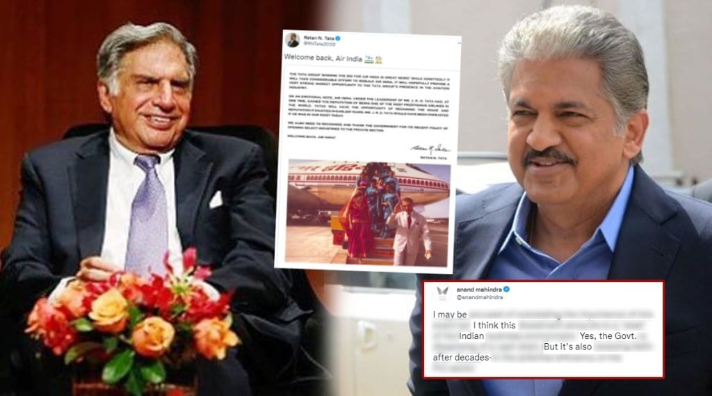 Tata Anand Anand mahindra