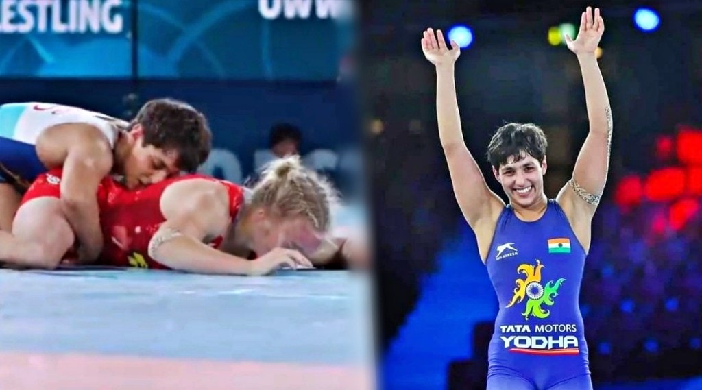 Anshu Malik becomes first Indian woman to reach wrestling world championship final