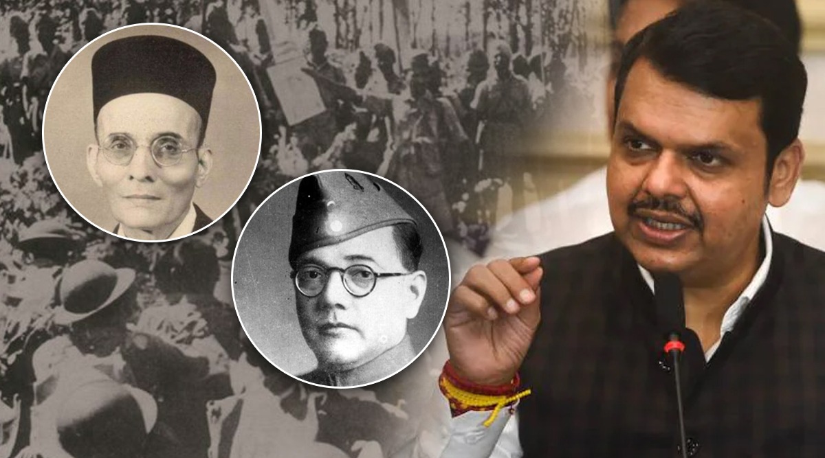 Devendra Fadnavis On Savarkar Netaji Subhashchandra Bose Azad Hind Sena ...