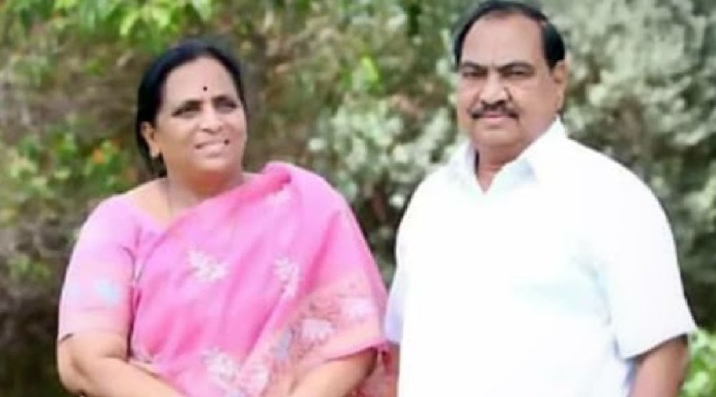 eknath khadse wife