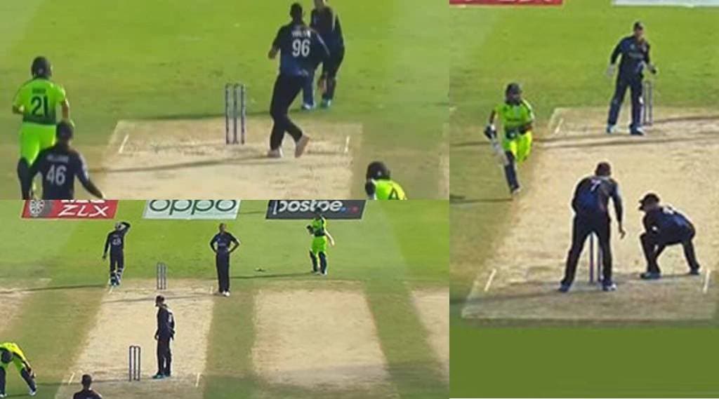 Video three times runout missed single ball t20 world cup 2021 qualifier round match ireland vs Namibia