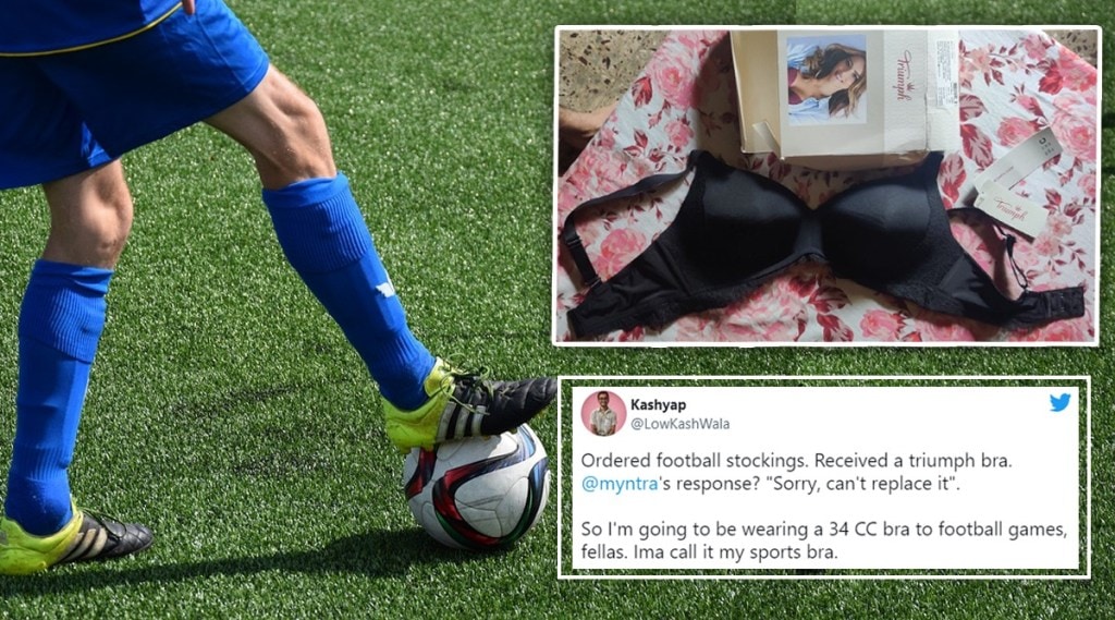 Man Orders Football Stockings, Receives A 34 CC Bra; Myntra Says