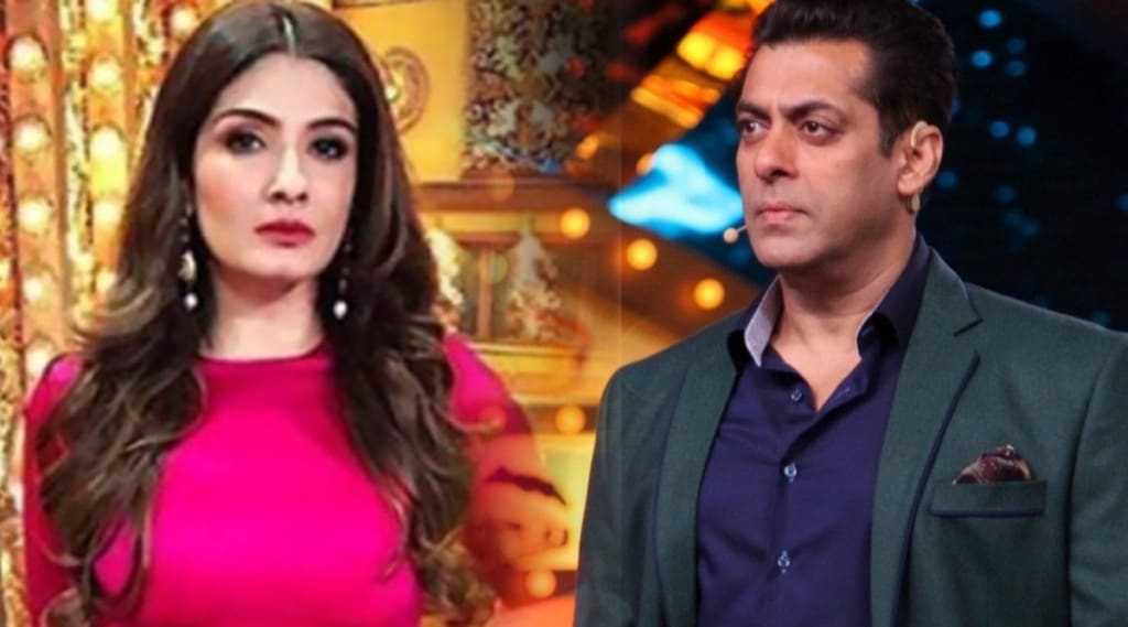 raveena tandon, salman khan,