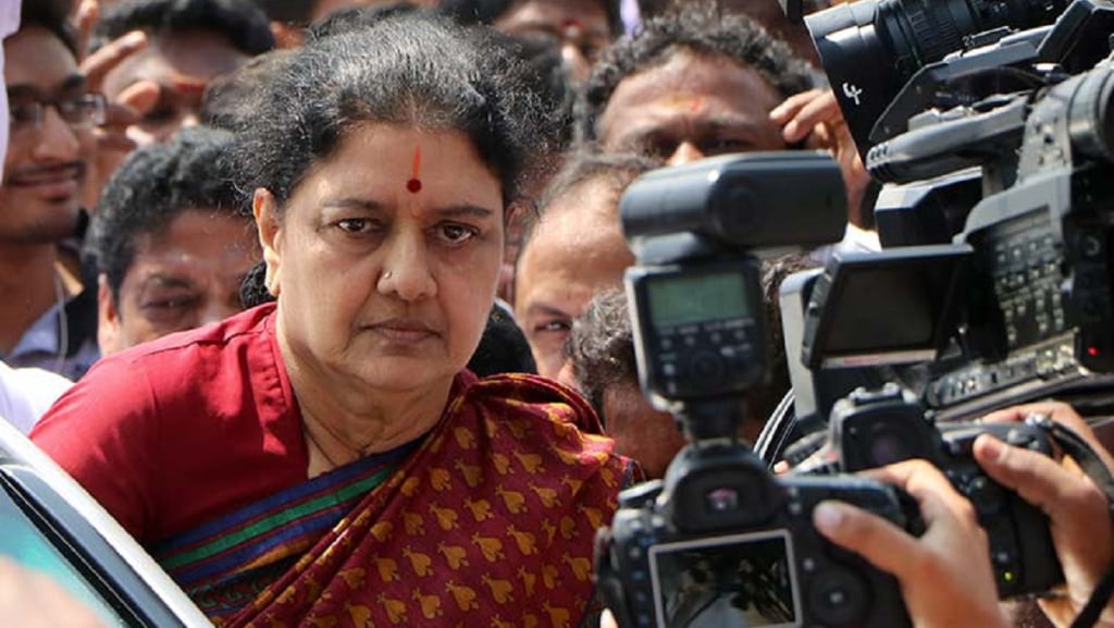 v k sasikala aiadmk after jaylalitha