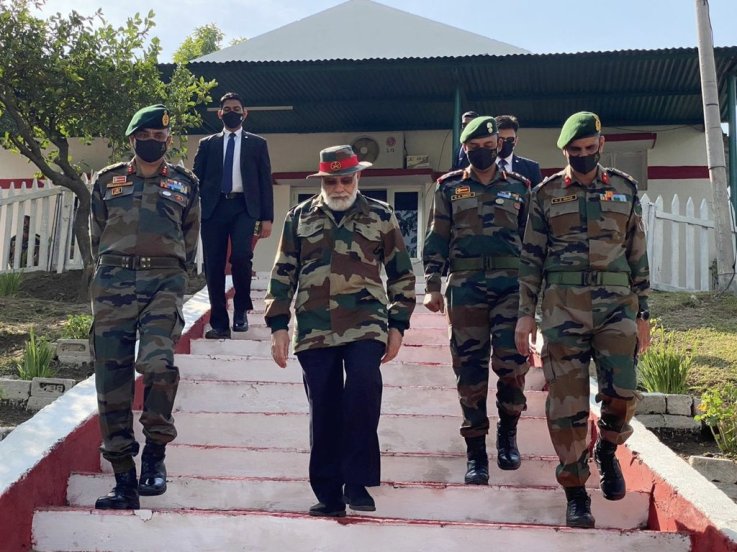 Diwali 2021 Jammu and Kashmir Prime Minister Narendra Modi Visit At Nowshera Indian Army Camp