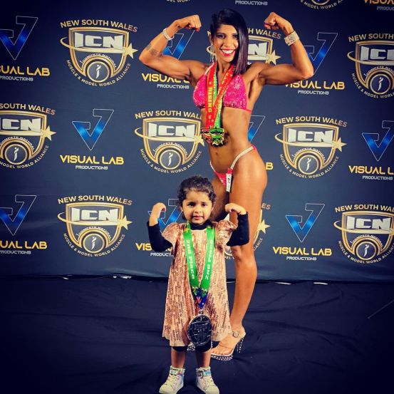 Neeru Samota Win 3 Gold Medals in Australia Natural Body Building Competition 