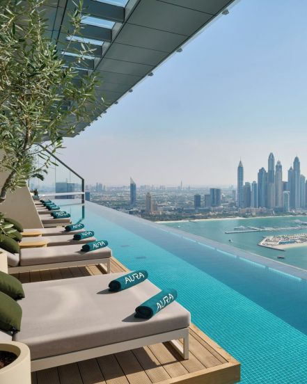 The Aura Sky World Highest Swimming Pool 