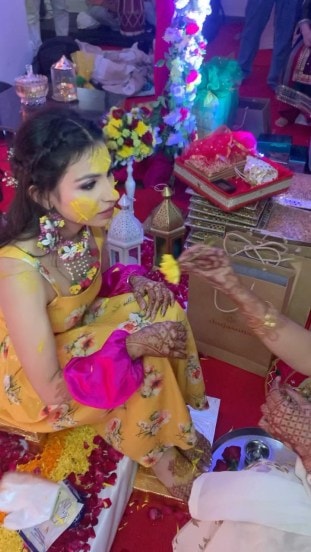 Unmukt Chand Simran Khosla Marriage Photos 