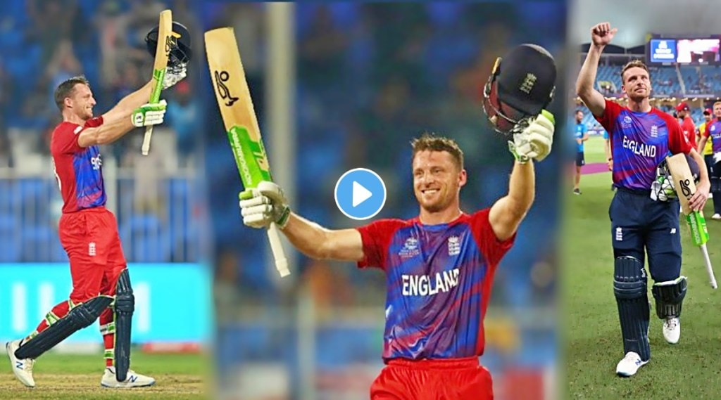 t20 wc eng vs sl jos buttler brings up his maiden century on last ball of innings