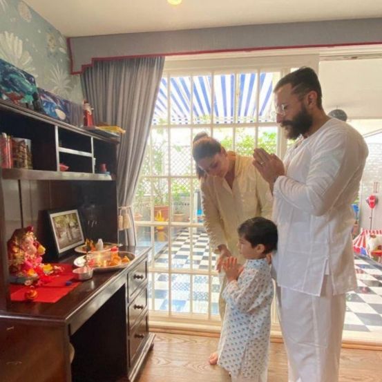 Kareena Kapoor Son Taimur and Jeh Ali Khan Photos