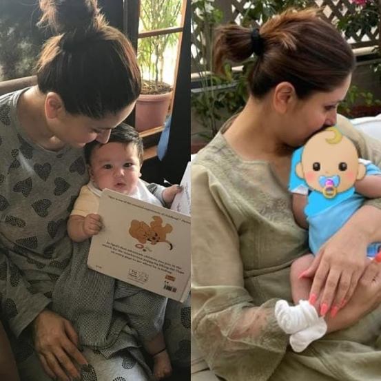 Kareena Kapoor Son Taimur and Jeh Ali Khan Photos