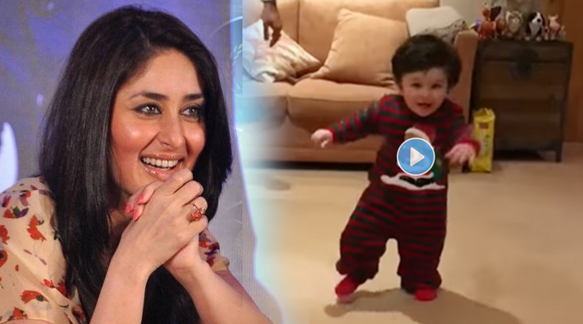 Kareena Kapoor Shares Throwback Video Of Taimur Ali Khan First Steps On ...