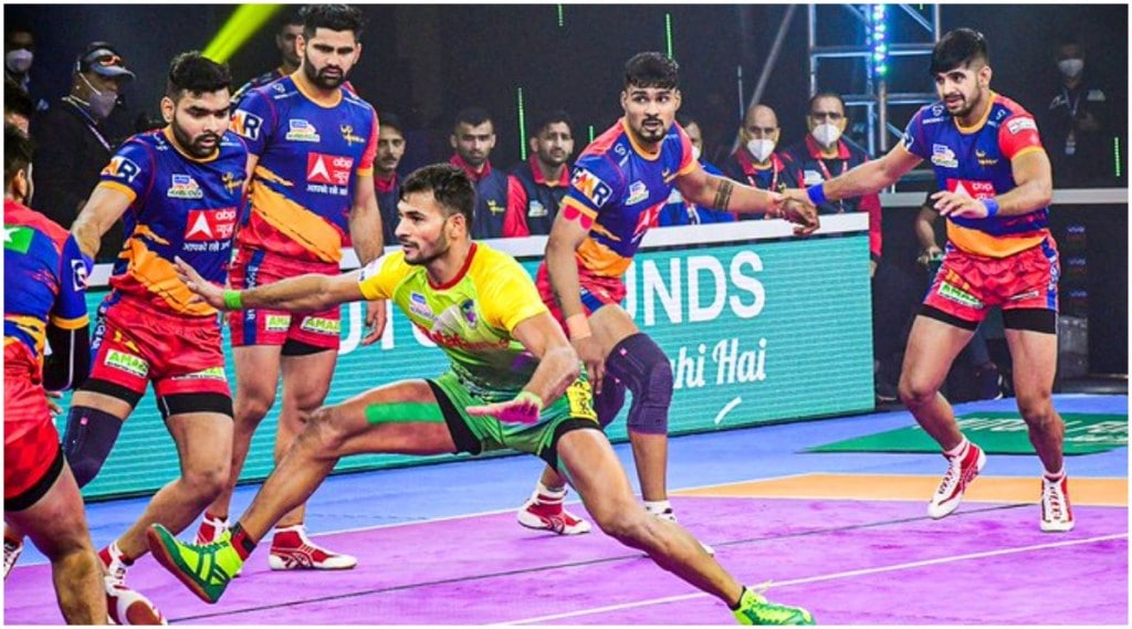 Pro Kabaddi League 2021 : अटीतटीच्या सामन्यात यूपी योद्धाचा पाटणा पायरेट्सवर विजय