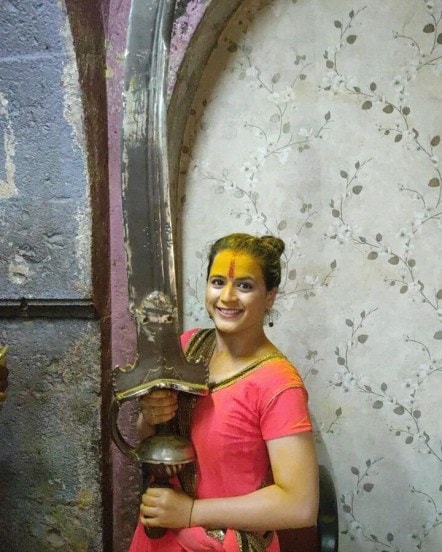 Prajakta Gaikwad Jejuri 42 kg Lord Khandoba Khanda Talwar