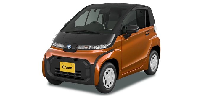 Toyota Launches C plus pod Ultra Compact Battery Electric Vehicle in Japan here is price in india and features