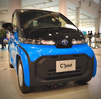 Toyota Launches C+pod Ultra-Compact Battery Electric Vehicle in