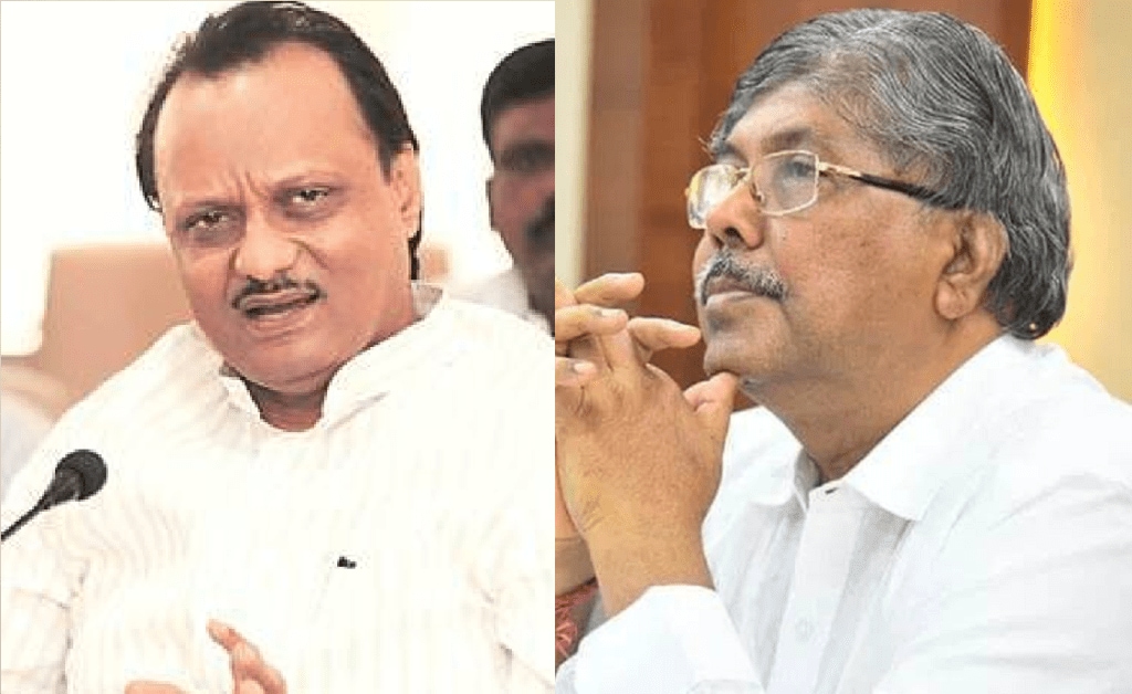 ajit pawar mocks chandrakant patil