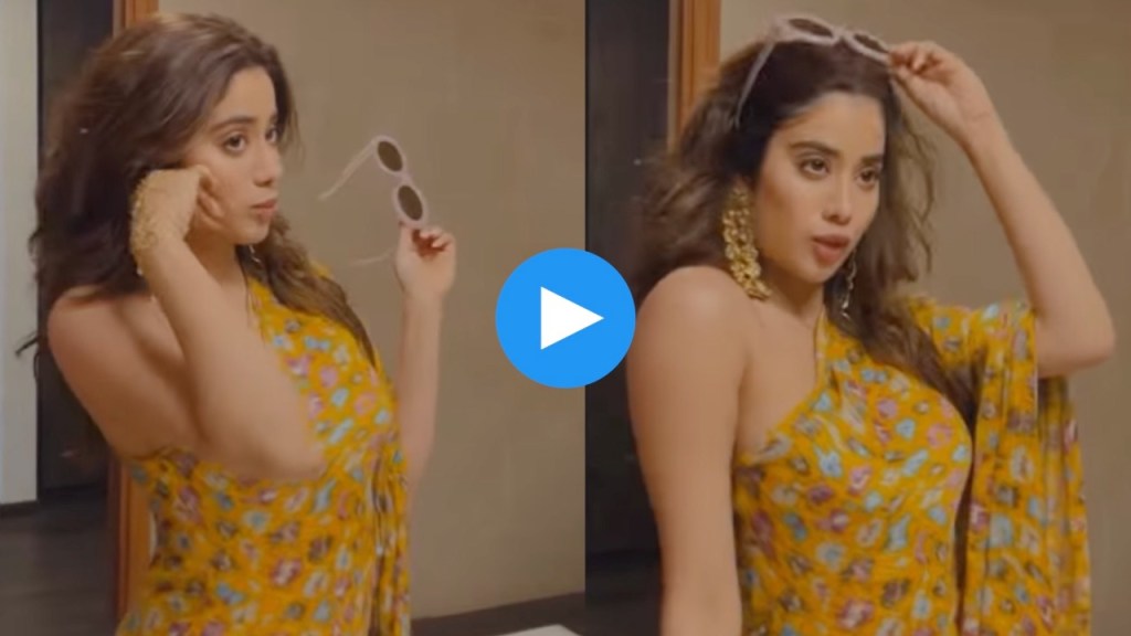 janhvi kapoor, janhvi kapoor viral video,