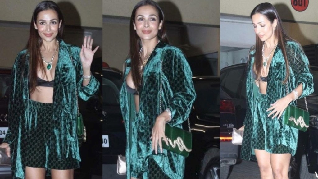 malaika arora, christmas party, malaika arora dress,