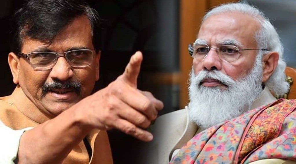 sanjay raut targets modi government on mp suspension