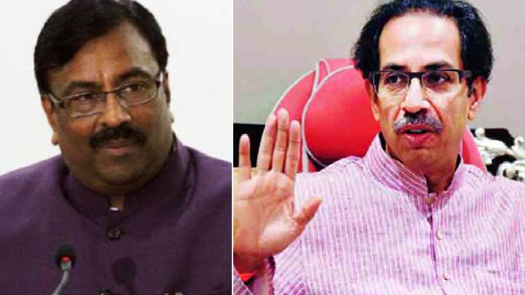 sudhir mungantiwar on uddhav thackeray