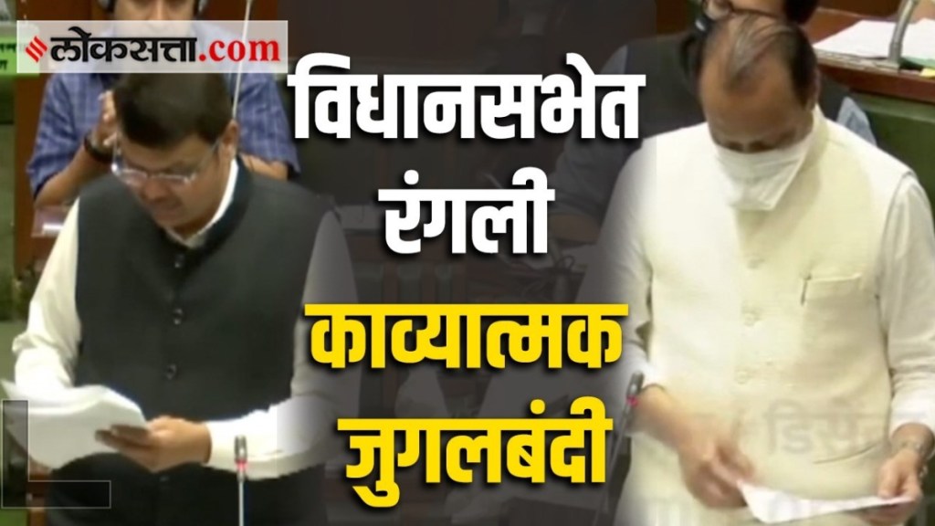 vidhansabha ajit pawar fadnvis video