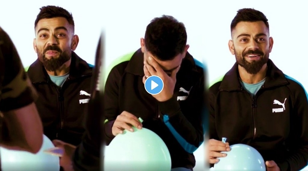 IND vs SA Virat Kohlis voice changed during the ad shoot watch video