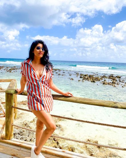 Rasika Sunil Honeymoon Bikini Photos