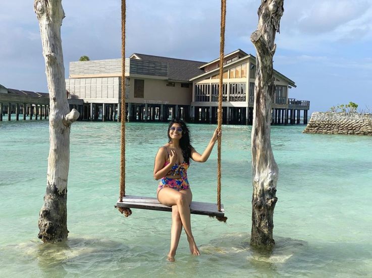 Rasika Sunil Honeymoon Bikini Photos