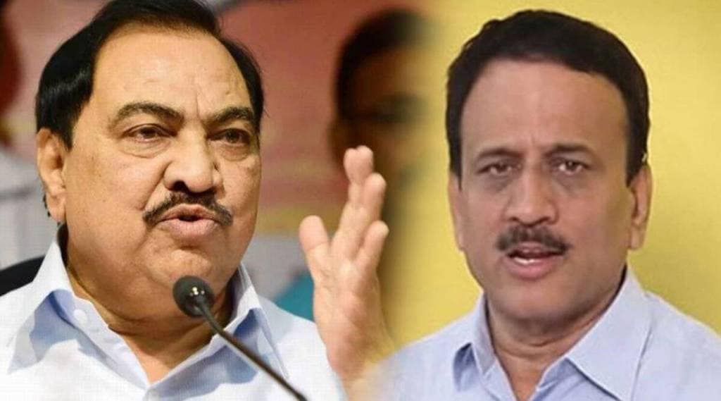 Eknath Khadse revelation on the statement to send Girish Mahajan to budhwar peth