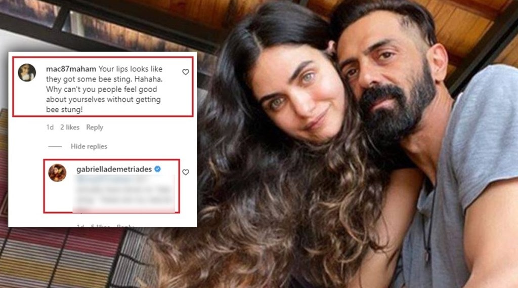 arjun rampal, arjun rampal girlfriend, gabriella demetriades, gabriella demetriades troll, gabriella demetriades instagram, अर्जुन रामपाल, गॅब्रिएला डिमिट्रिएड्स, गॅब्रिएला डिमिट्रिएड्स इन्स्टाग्राम, गॅब्रिएला डिमिट्रिएड्स ट्रोल