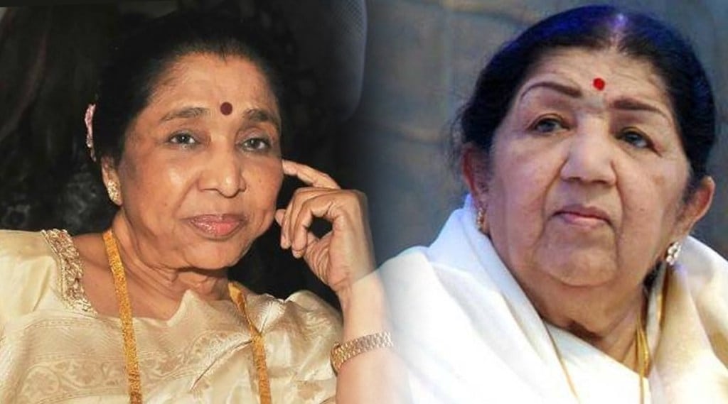 asha bhosle, lata manegshkar, lata mangeshkar health, lata mangeshkar corona positive, lata mangeshkar health update, lata mangeshkar sister, लता मंगेशकर, आशा भोसले, लता मंगेशकर हेल्थ अपडेट, लता मंगेशकर प्रकृती, करोना व्हायरस