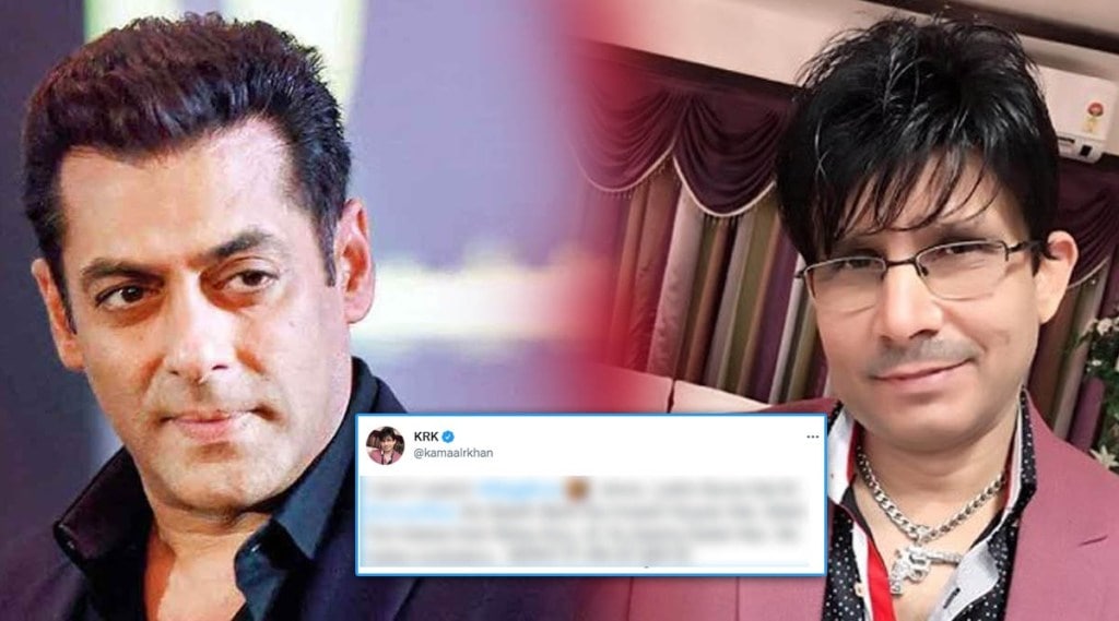 salman khan, kamal r khan, umar riaz, bigg boss 15, salman khan hate outsiders, kamal r khan tweet, सलमान खान, कमाल आर खान, बिग बॉस १५, कमाल आर खान ट्वीट, मराठी बातम्या, बॉलिवूड न्यूज