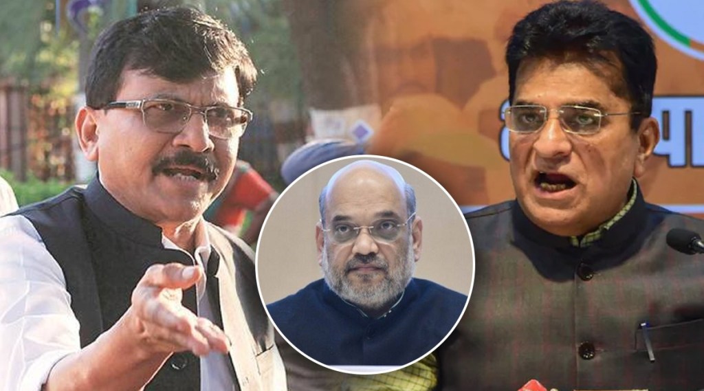 sanjay raut slams kirit somaiya on wine partnership allegations