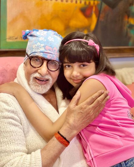 Aaradhya Bachchan Amitabh Bachchan