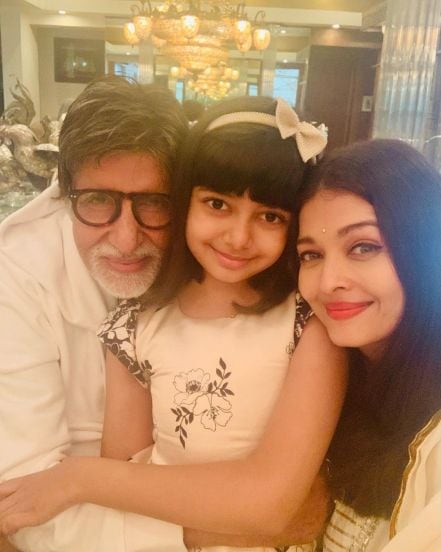 Aaradhya Bachchan Amitabh Bachchan