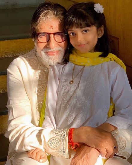 Aaradhya Bachchan Amitabh Bachchan