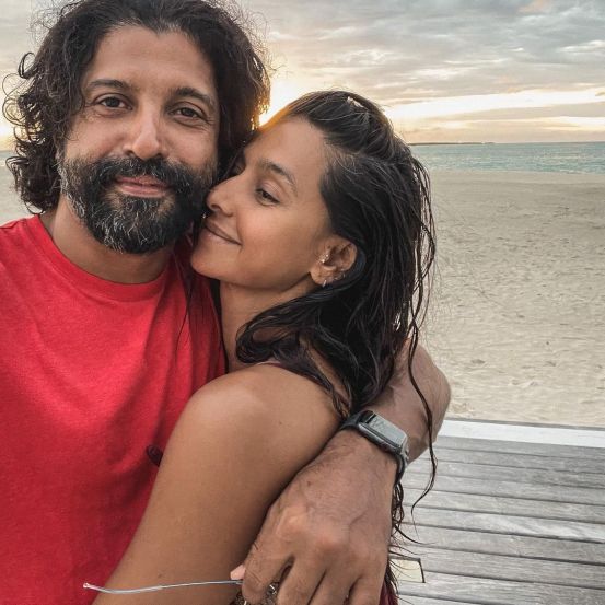 Farhan Akhtar Shibani Dandekar Mumbai