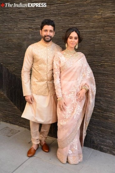 Farhan Akhtar Shibani Dandekar Mumbai