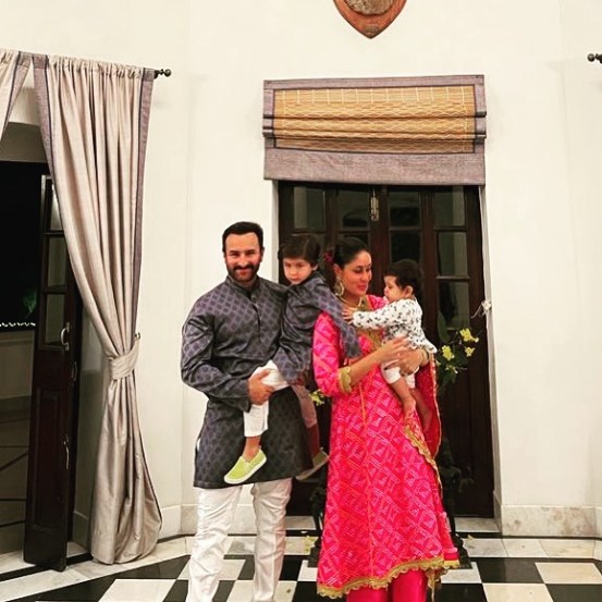 Kareena Kapoor Saif Ali Khan Son Jeh Ali Khan First Birthday