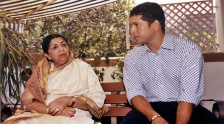 Lata mangeshkar was given the status of mother by sachin tendulkar