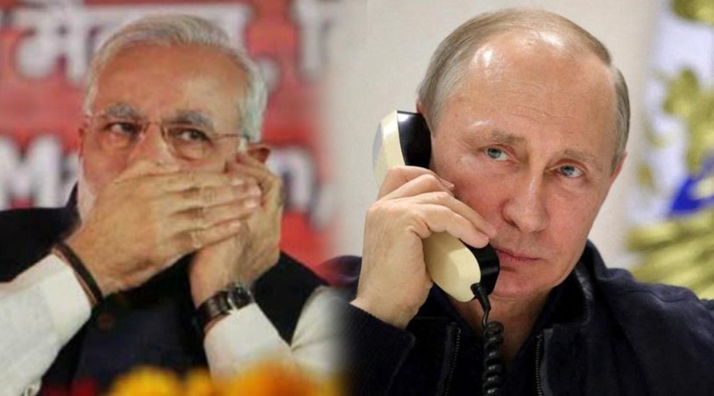 Russia vs Ukraine War: रात्री उशीरा पंतप्रधान मोदींचा पुतिन यांना फोन; फोनवर म्हणाले, “रशियाचे…”