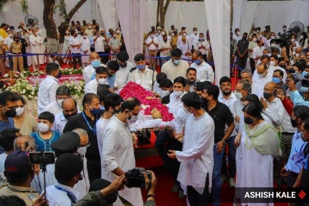 Industrialist Rahul Bajaj Funeral